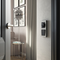 Рамка Werkel Hammer на 2 поста серебряный W0022406