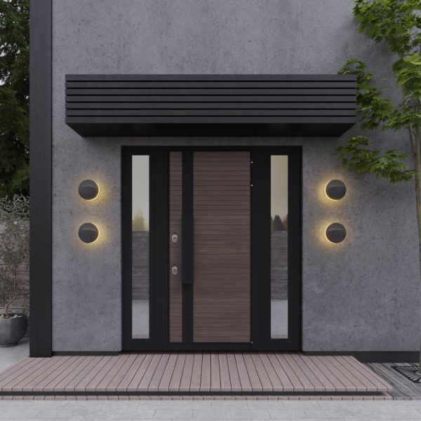 Уличный настенный светильник Novotech Street Halo 359533