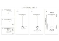 Подвесной светильник Lucia Tucci Narni 197.1 Verde