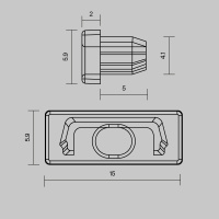 Комплект заглушек для профиля 2206 10шт Maytoni Led Strip ALM-004-B-EC 642012