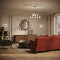 Подвесная люстра Maytoni Arana MOD401PL-L108BS3K