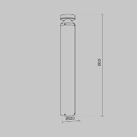 Ландшафтный светодиодный светильник Maytoni Outdoor Olten O591FL-L12GF3K1