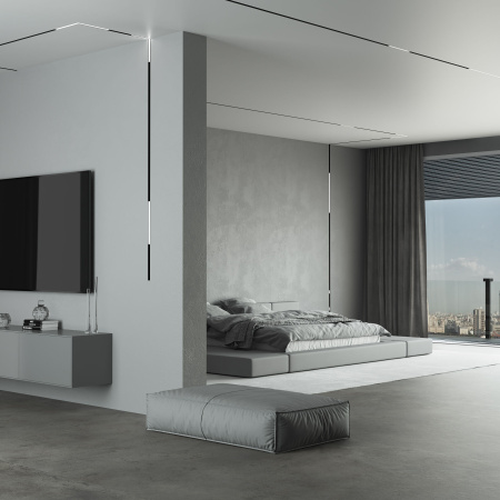 Трековый светодиодный светильник Elektrostandard Slim Magnetic 85002/01