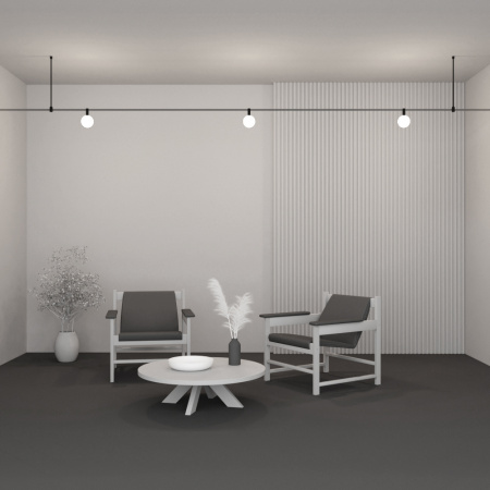 Трековый магнитный светильник Maytoni Luna TR208-1-5W3K-B