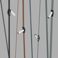 Трековый однофазный светильник Denkirs Belty Spot DK5547-BW+BK