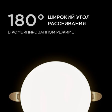 Встраиваемая светодиодная панель безрамочная Apeyron FLP 06-106