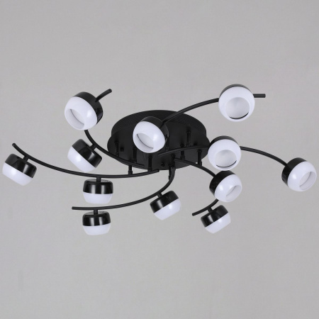 Потолочная люстра Reluce 90590-0.3-12 Black