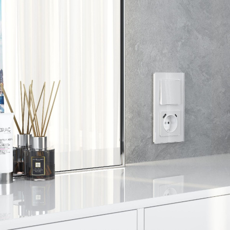 Выключатель одноклавишный Werkel 4690389197239 W1110041 a063996