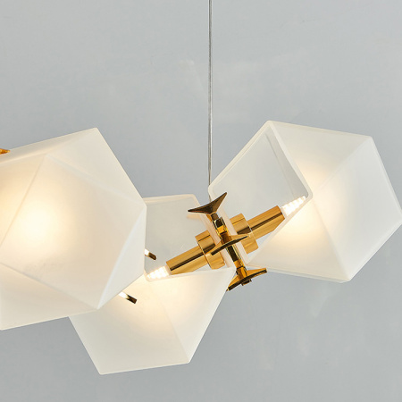 Подвесная люстра ImperiumLoft Gabriel Scott Welles Glass 123396-22