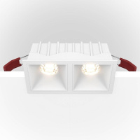Встраиваемый светильник Maytoni Alfa LED DL043-02-10W3K-SQ-W
