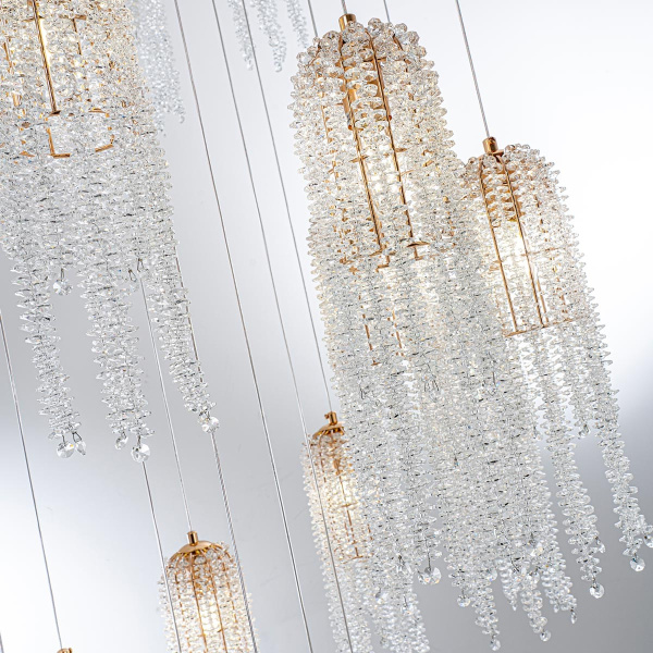 Каскадная люстра Modelux ML.6688.25 GD