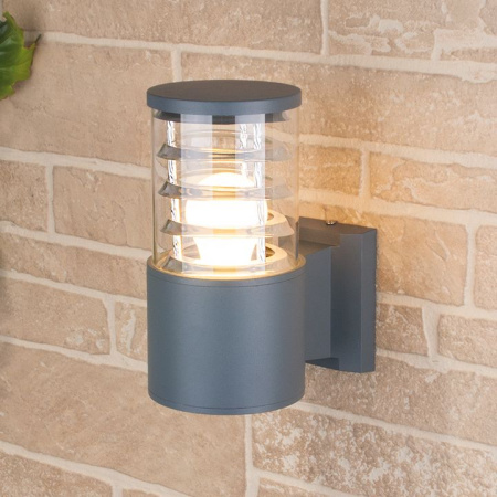 Уличный настенный светильник 1408 Techno серый Elektrostandard