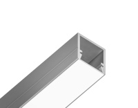 Профиль накладной для светодиодной ленты до 8мм Ambrella Light Illumination GP1650AL