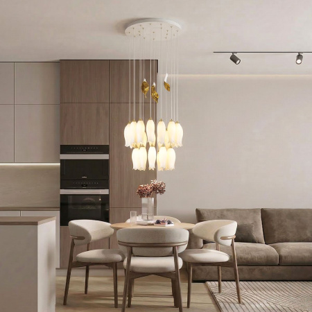 Подвесная люстра Modelux ML.8868.30 WH