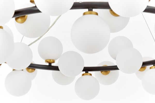 Подвесная люстра Lumina Deco Marsiada LDP 6033-40 BK+MD