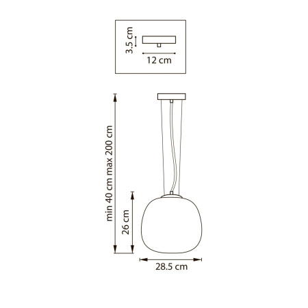 Подвесной светильник Lightstar Grazia 608116