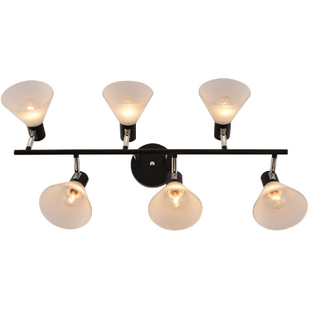 Потолочная люстра Reluce 01553-3.3-06B BK+CR