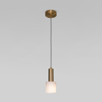 Подвесной светильник Eurosvet Marba 304055 алебастр / латунь a072023