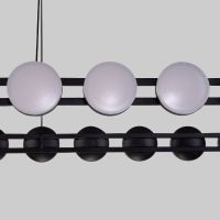 Подвесная люстра Eurosvet Tapioca 90332/26 черный a068075