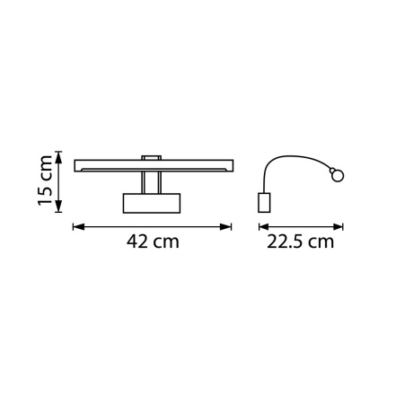 Подсветка для картин Lightstar Noce 201151