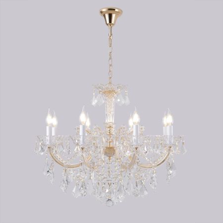 Подвесная люстра Crystal Lux CRISTELLE SP8 GOLD
