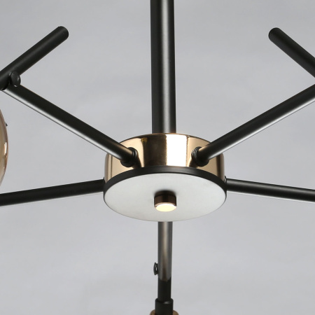 Люстра на штанге De Markt City Альфа 324017005