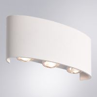 Уличный настенный светильник Arte Lamp Bosto A3722AL-6WH