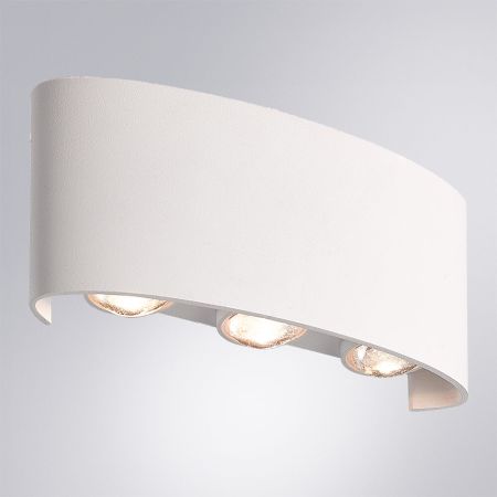 Уличный настенный светильник Arte Lamp Bosto A3722AL-6WH