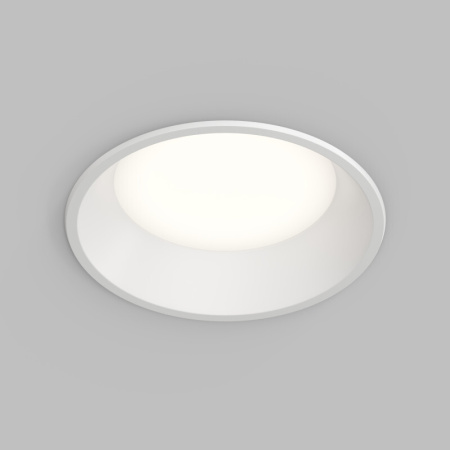 Точечный встраиваемый влагозащищенный светильник Denkirs Trim DK2452-WH