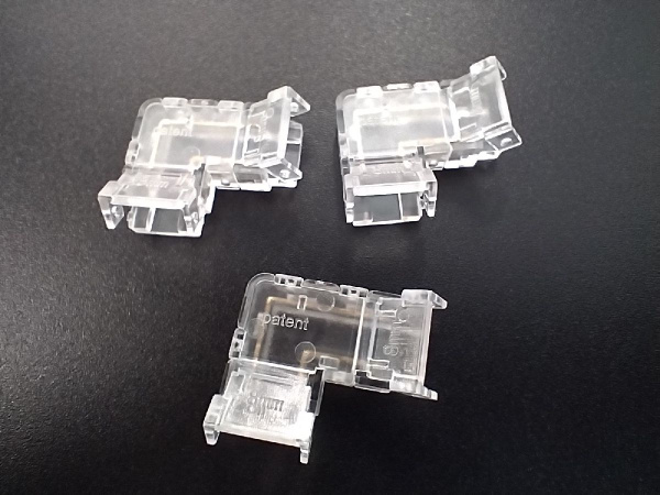 Набор угловых прижимных коннекторов Fiberli 12830204