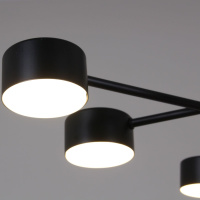 Люстра на штанге Reluce 03726-0.3-09 BK GX53