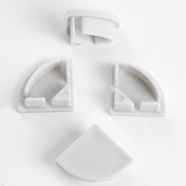 Заглушка без отверстия для профиля CAB280 (комплект 4шт) Feron LD379 48254