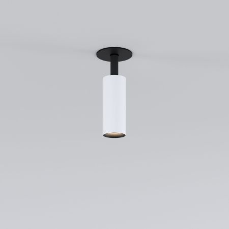 Встраиваемый светодиодный спот Elektrostandard Diffe 25039/Led белый/черный a058220