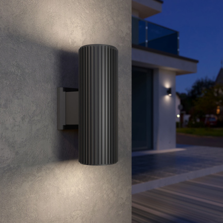 Уличный настенный светильник 1403 Techno серый Elektrostandard