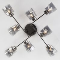 Люстра на штанге Eurosvet 30165/8 черный жемчуг