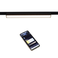 Трековый магнитный светильник Reluce 13003-9.3-001UR magnetic LED10W BK CCT+SMART