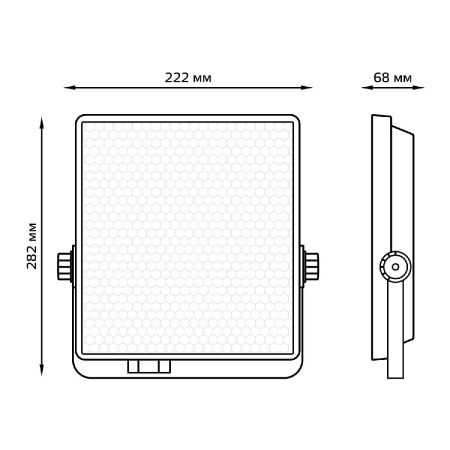 Прожектор светодиодный Gauss Evo 100W 6500К 687511100