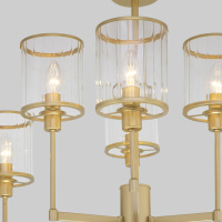 Потолочная люстра Eurosvet Inari 60144/6 золото Smart a061942