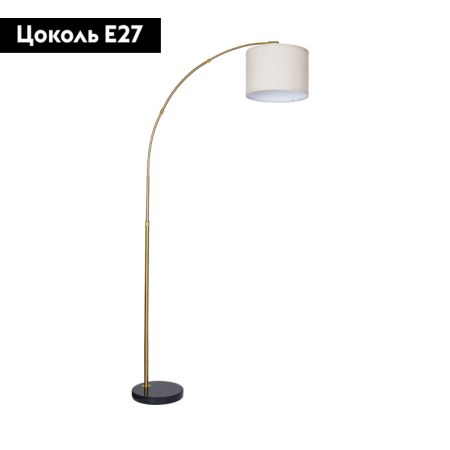 Торшер Arte Lamp Paolo A4060PN-1PB