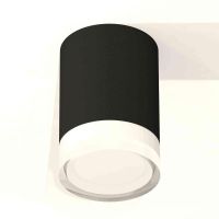 Комплект накладного светильника Ambrella light Techno Spot XS7422023 SBK/FR/CL черный песок/белый матовый/прозрачный (C7422, N7160)