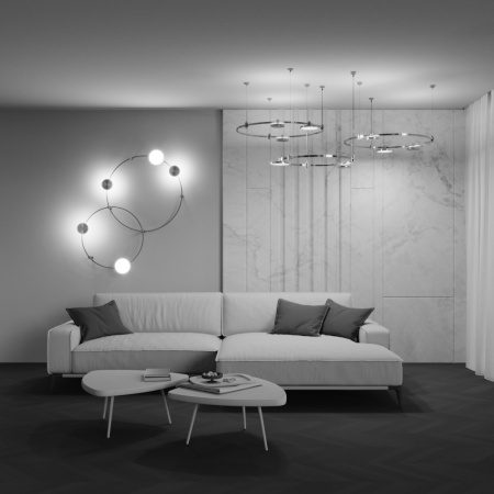 Трековый магнитный светильник Maytoni Plato TR152-1-7W4K-PT