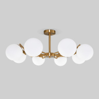 Подвесная люстра Eurosvet Frost 70154/8 латунь