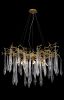 Подвесная люстра Crystal Lux Reina REINA SP8 D1000 GOLD PEARL