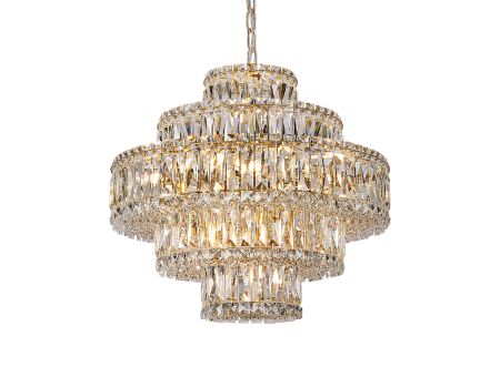 Подвесная люстра Newport 8459+6/C gold М0069586