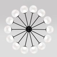 Потолочная люстра Eurosvet Vinter 201057 LED черный a072623