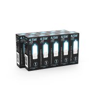 Лампа светодиодная Gauss G4 4.5W 4100K прозрачная 107807204