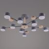 Потолочная люстра Reluce 03758-0.3-10 GREY+WOOD GX53