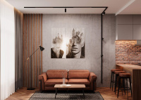 Шинопровод магнитный накладной Crystal Lux CLT 0.114 01 L2000 BL