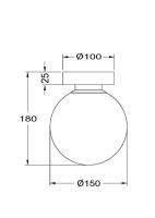 Настенный светильник Maytoni Basic form MOD321WL-01W