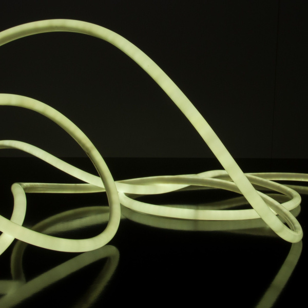 Светодиодный гибкий неон LS003 220V 9.6W 144Led 2835 IP67 круглый белый 6500К Elektrostandard